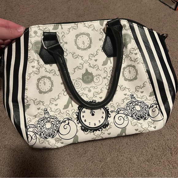 Disney Cinderella 2015 Black and White Handbag Purse - Picture 3 of 10